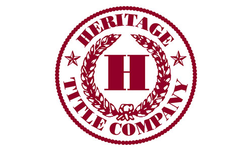 heritage title company austin logo
